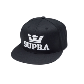 Supra Accessories ABOVE SNAP Black Hats | CA-78771